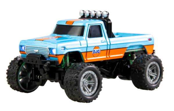 22698 RC-Monstertruck Die Cast 1:64 RTR blau/orange